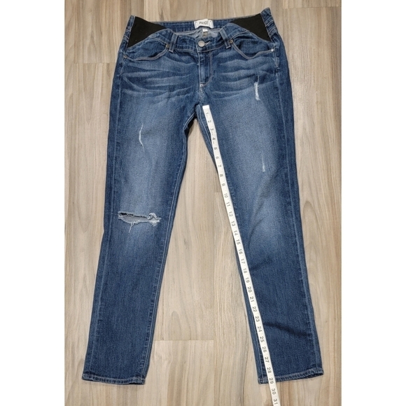 PAIGE Jimmy Jimmy Skinny Maternity Jeans size 27 - Picture 3 of 9